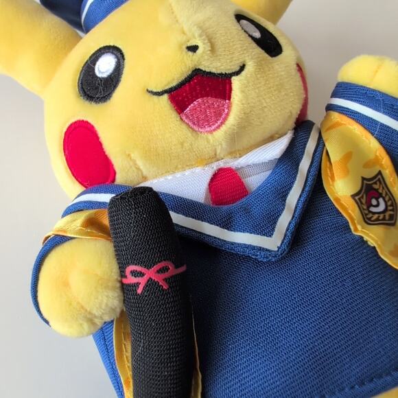 Pokemon Center Monthly Pikachu 2016 Graduate Plush Toy, Stuffed Animal, 8", NWT - Picture 9 of 10